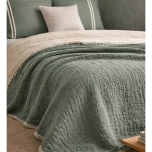 Minteks Home Çift Kişilik Müslin Pike Takımı
