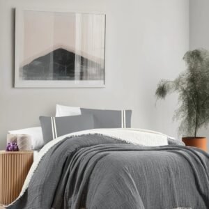 Minteks Home Çift Kişilik Müslin Pike Takımı-