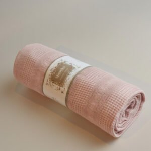 Daily Soft Petek Desenli %100 Pamuk Yatak Örtüsü Pike