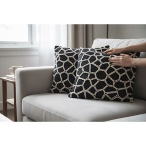 2'li punch kırlent kılıfı 43x43