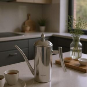 Bambum Zed Çok Amaçlı Çelik Demlik Yağlık Yağdanlık 700ml