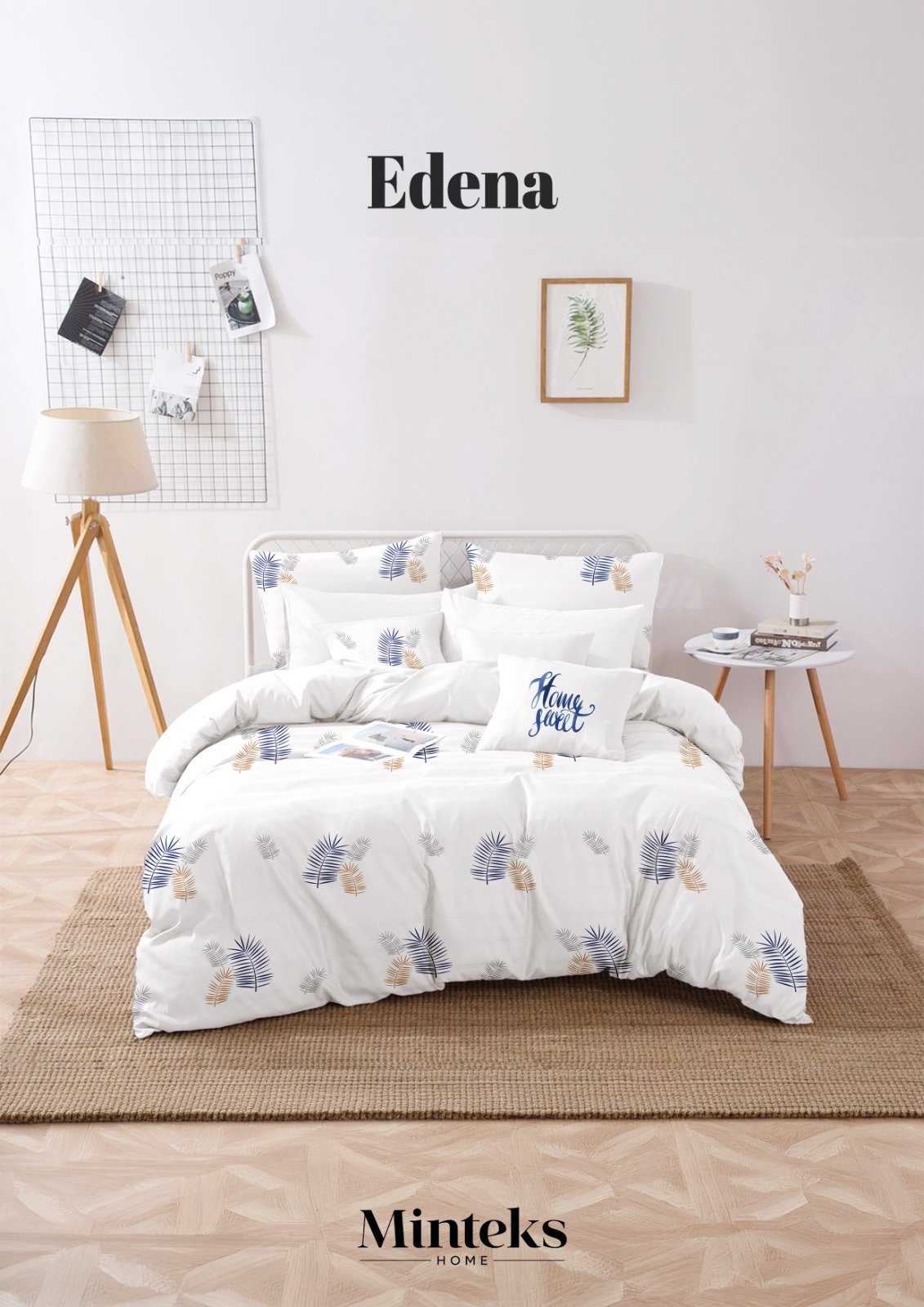 MİNTEKS HOME Çift Kişilik Nevresim Takımı(EDENA)