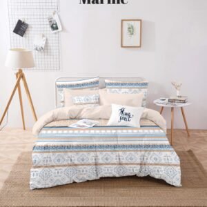 MİNTEKS HOME Çift Kişilik Nevresim Takımı(MARİNE)