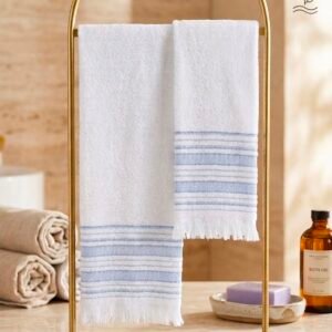 2li Banyo Baş Havlu Seti